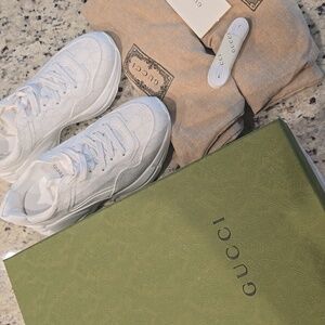 Gucci Women's Exclusive GG Rhyton sneaker size 37.5